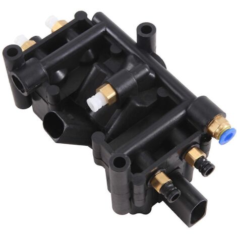 Bloc de vannes solénoïdes de suspension pneumatique, pompe de gonflage pour X5 E53--