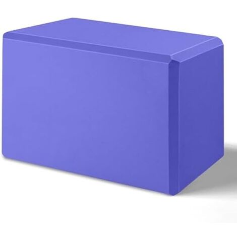 Bloc De Yoga - EVA Sans Latex - 23 x 15 x 10 Cm - Non Glissant - Pour Pilates Méditation Étirements Et Postures Profondes - 1 Pièce