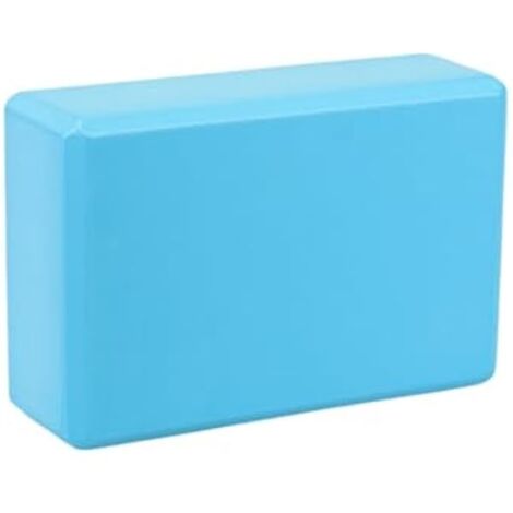 Bloc De Yoga - Mousse Eva Sans Latex - Surface Antidérapante Douce Avec Biseau - Pour Yoga Pilates Méditation - 1 Pièce