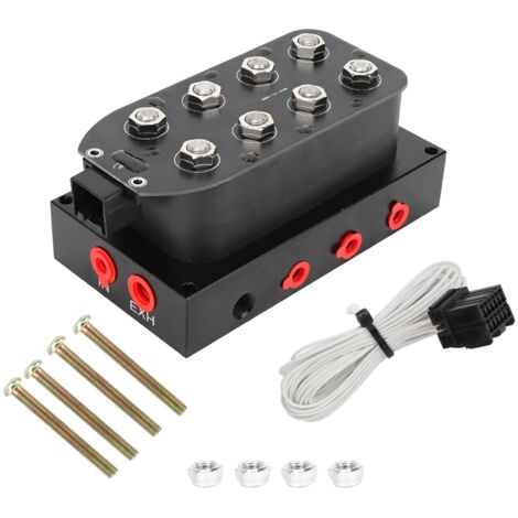 Bloc d'électrovanne de Suspension d'amortisseur d'air, accessoire de modification de voiture automatique.