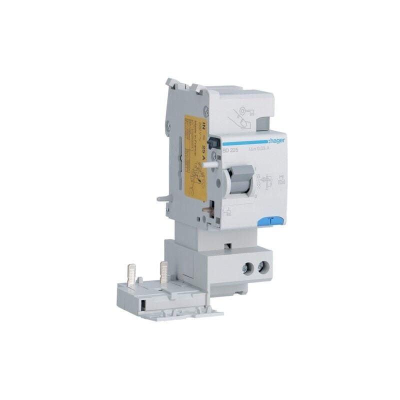 BD225 Bloc différentiel 2P 25A 30mA hi - Hager