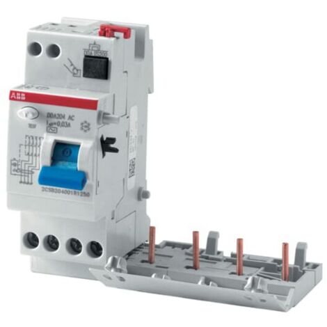 Bloc Dif. (DDA204) 4P 63A 30mA Type A (Pour S200) 2CSB204101R1630 ABB 452161