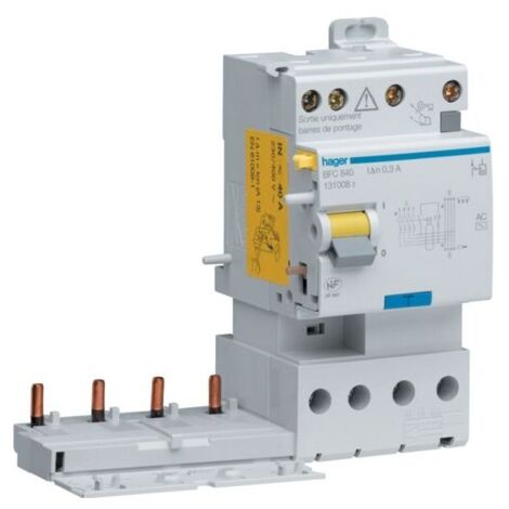 Bloc diff4p 40a 30ma ac