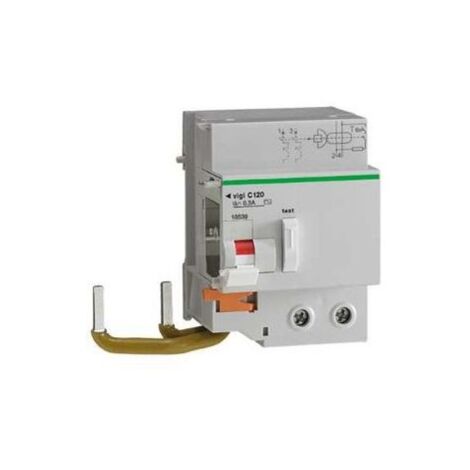 Bloc differentiel 125A 2P 1000mA type AC Vigi C120 415V SCHNEIDER 18545