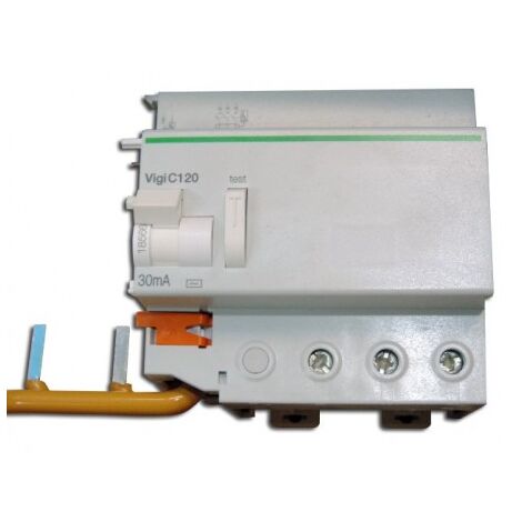 Bloc differentiel 125A 3P 30mA type AC VIGI C120 (équivalent C120 18540 MULTI9) SCHNEIDER ELECTRIC 18566