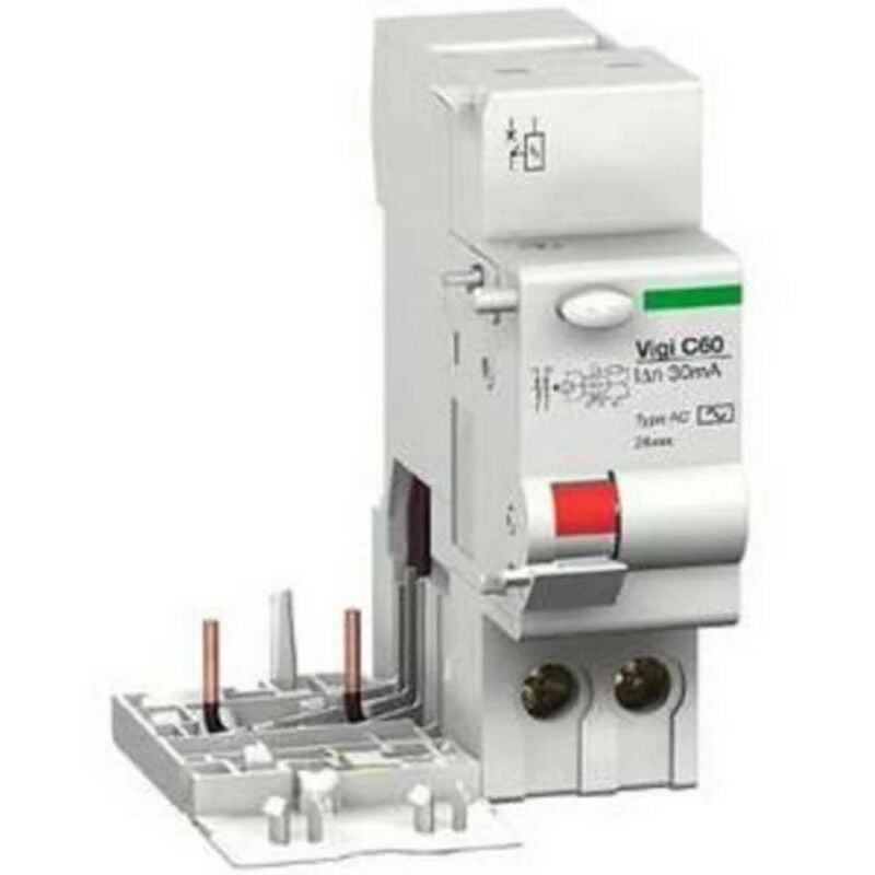 Schneider - 26511 - Bloc Differentiel vigi C60 2P - 25A - 300mA - ac