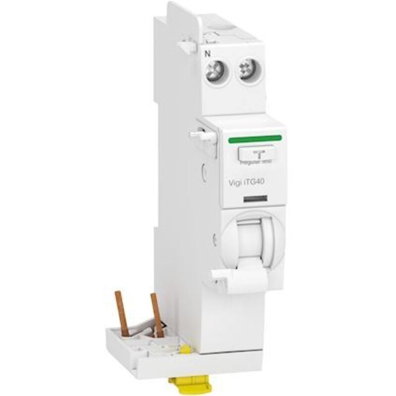 Schneider Electric - Acti9 iTG40 - module différentiel Vigi tête de groupe - 1P+N 40A 30mA type a si