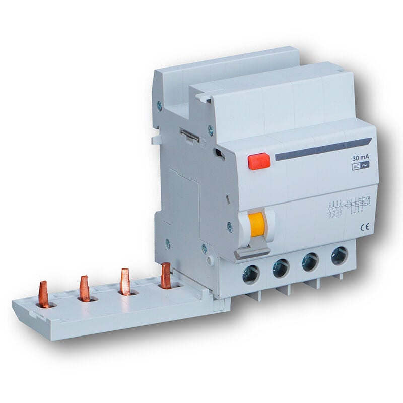 Bloc Différentiel 4x63A/30mA TypeAC