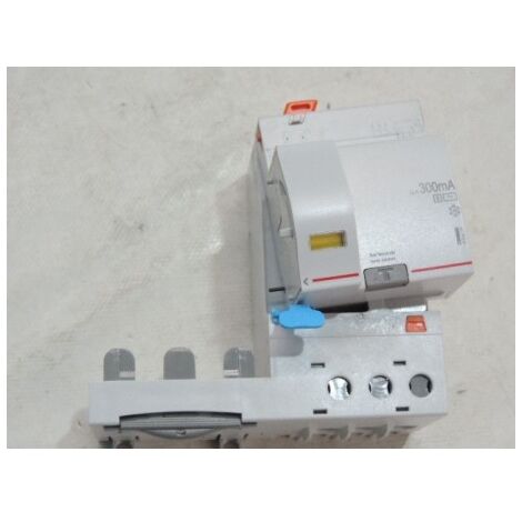 Bloc différentiel 63A 3P protection 300mA type AC sélectif DX3 LEGRAND 410477