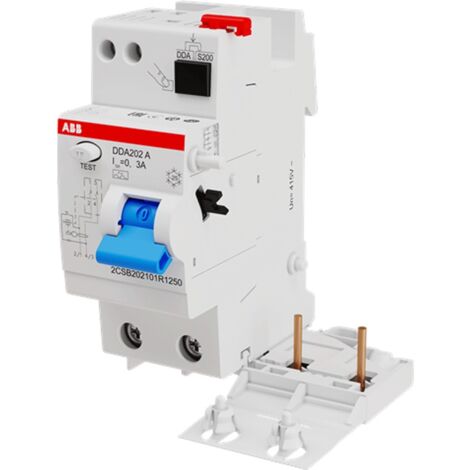 Bloc différentiel ABB DDA202 2P 25A 300mA type A 2 modules B427960
