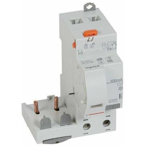 Bloc différentiel adaptable à vis DX³ 2 Pôles 230V 63A type AC 300mA LEGRAND 410414