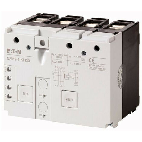 Bloc différentiel NZM2 30mA 4P EATON NZM2-4-XFI30