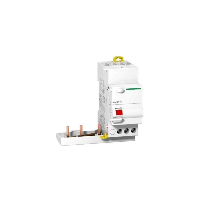 Schneider Electric - Schneider A9N21460 Prodis Vigi DT40 - bloc différentiel 3P 25A 30mA instantané type ac 230-415V
