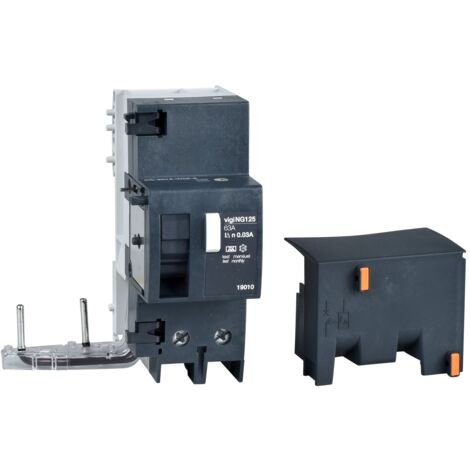 Bloc différentiel Vigi NG125 63 A 2P 230 à 415 V 300 mA - 19012