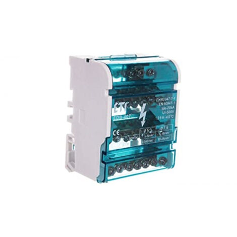 BLOC DISTRIBUTEUR 125A 4P 7 BORNES EDB-407 001102303 ETI-POLAM 3889563365