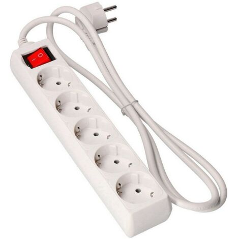 Bloc EDM - 5 prises avec interrupteur - 16A - 1,5m - 41011