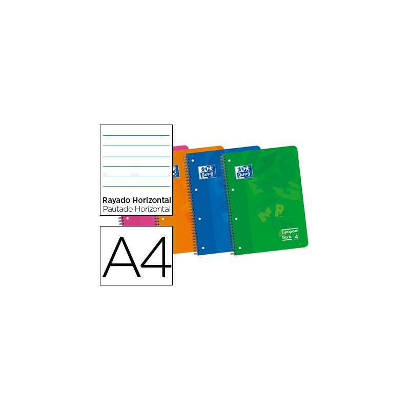 

cuaderno europeanbook 4 microperforado 120 hojas - Oxford