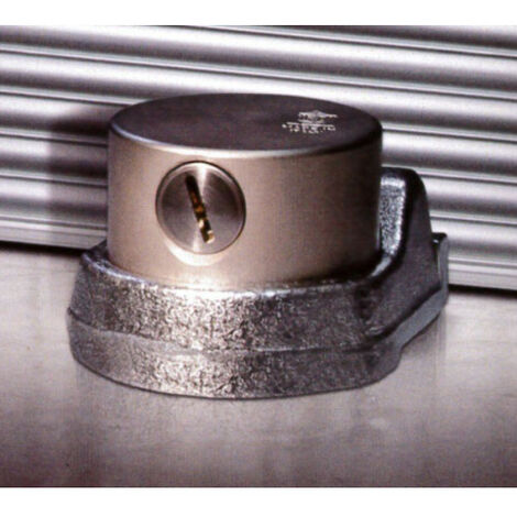 Bloc fermeture pour rideau métallique - VIRO Argent 98 mm                                           48                                    98 mm