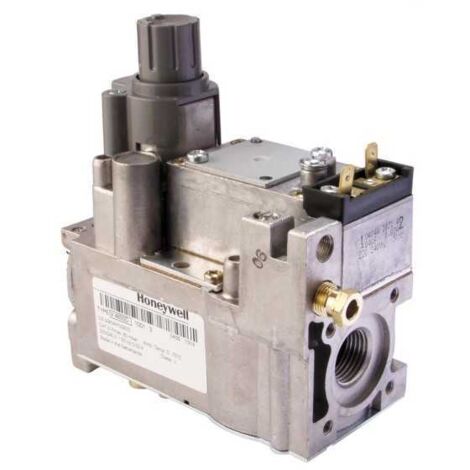 Bloc gaz V 8600 C 1053 – Mécanisme de pilotage intégré – Vanne électrique avec dispositif de sécurité – Compatible GPL et gaz naturel – CBM