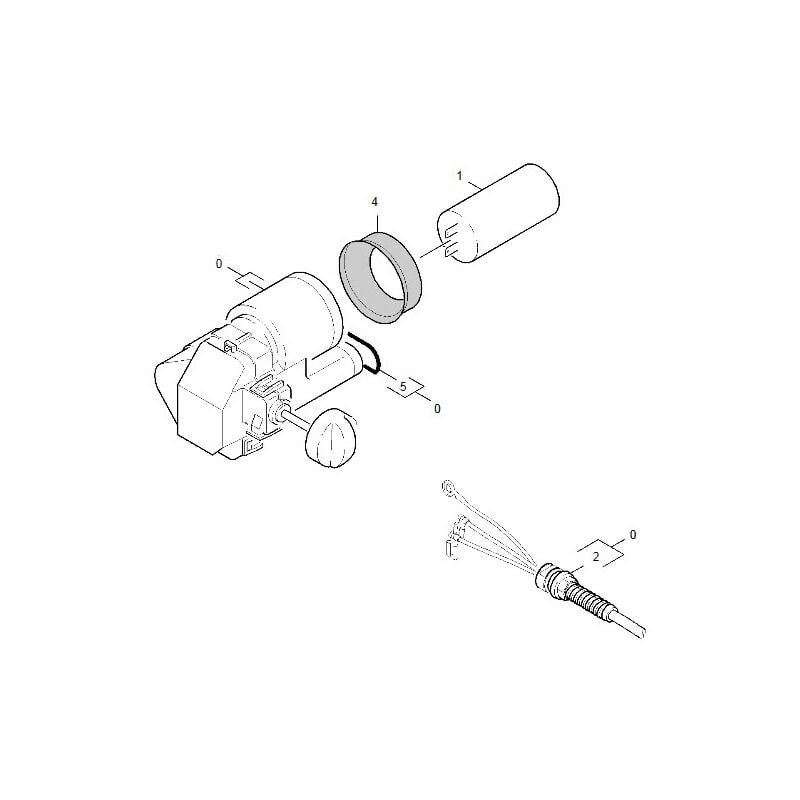 BLOC INTERRUPTEUR COMPLET AVEC BOUTON pour NETTOYEUR...