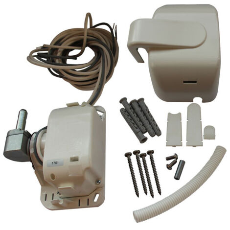 Bloc moteur en applique gauche avec commande filaire 230 V