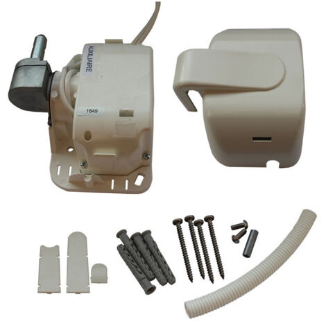 Bloc moteur en applique gauche avec commande radio 230V