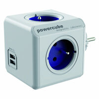 Bloc Multiprise 4 Prises + 2 USB Allocacoc