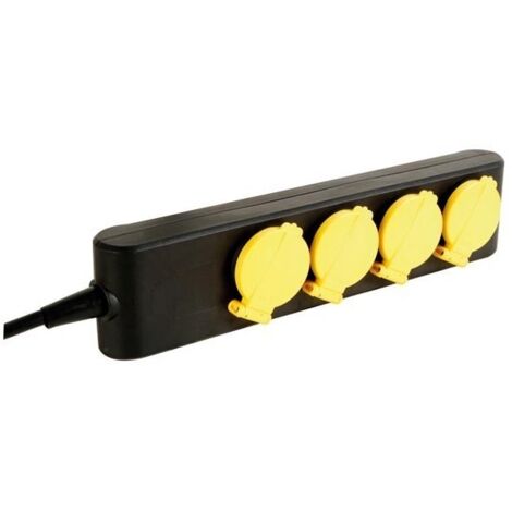 Bloc multiprise, 4 prises - ip44