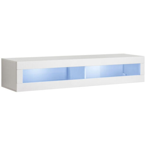 Bloc Mural Design LED "Fly J2" 160cm Blanc