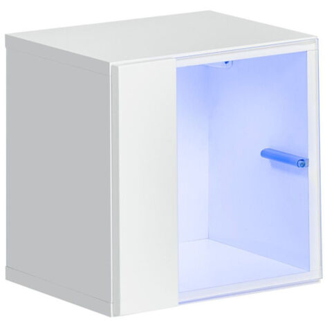Bloc Mural LED Design "Switch V" 30cm Blanc