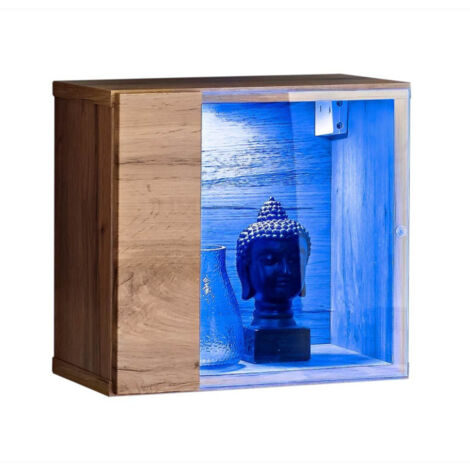 Bloc Mural LED Design "Switch V" 30cm Naturel