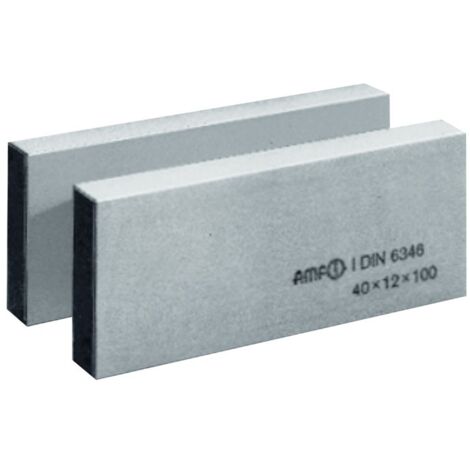 Bloc parralèle DIN 6346P H12xB4xL100mm Ultra précis AMF