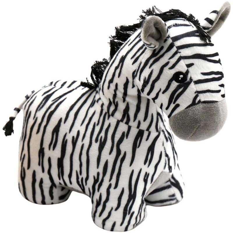 Bloc-porte animal 30 cm Zebre