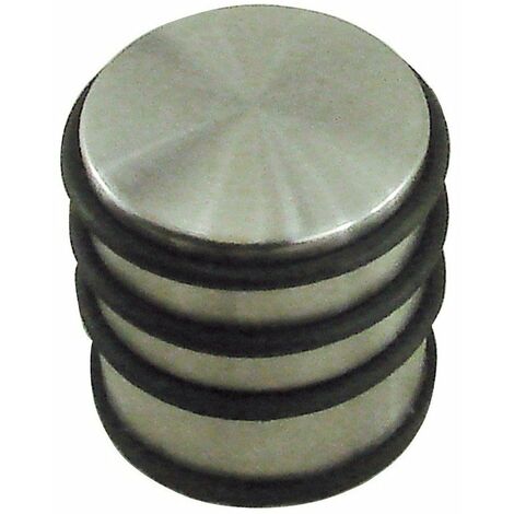 Bloc Porte Butée Acier Nickelé Satiné 1 Kg - Dt2000