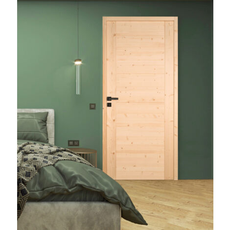 Bloc porte HORIZON bois épicéa 2040 x 830 Droite