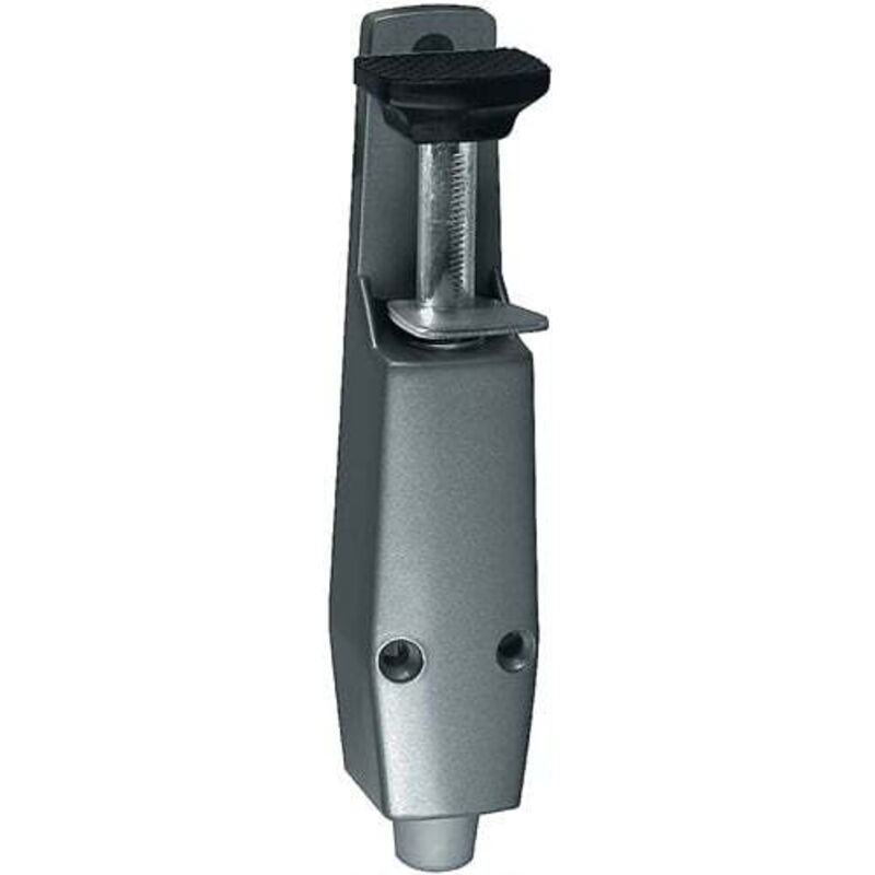 Arrêt de porte 90/2 lm argent course 30mm montage sur porte - 90/2 - Fridavo