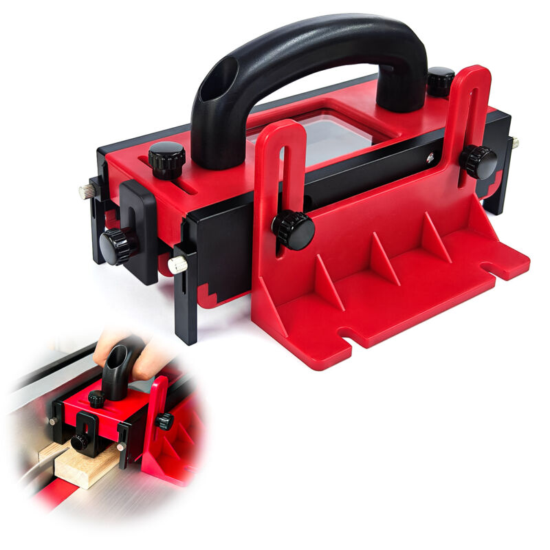Bloc poussoir de sécurité en bois pour scie de table,