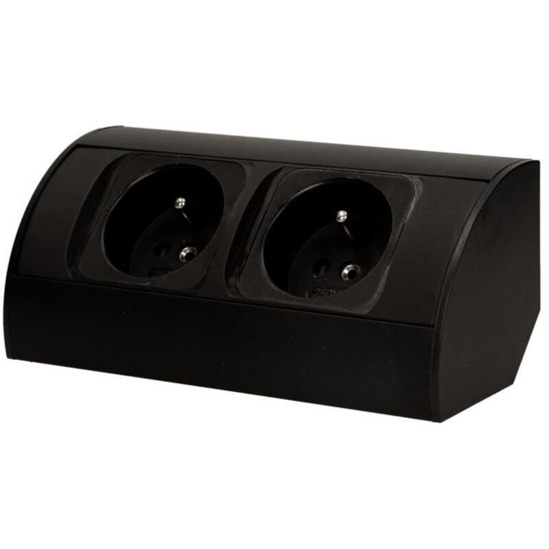 Prise de courant sous meuble 2x230V - OR-AE-1303/B