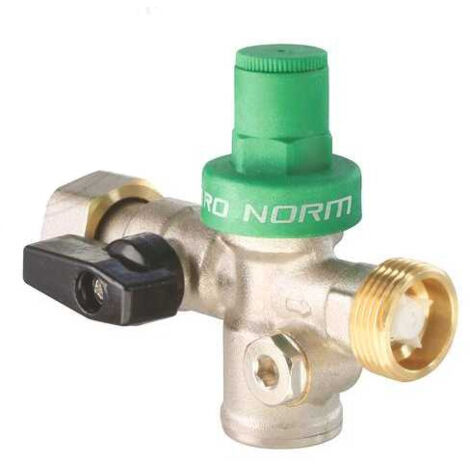 Bloc réducteur à piston 3 en 1 mâle écrou tournant 20/27 M3/4 PRONORM 719120