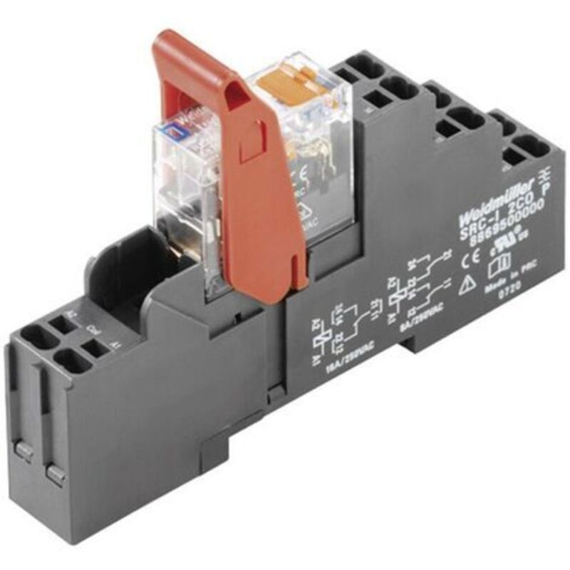 Module relais Weidmüller rcikitp 24VAC 2CO ld 8897160000-1 24 v/ac 8 a 2 inverseurs (rt) 1 pc(s)