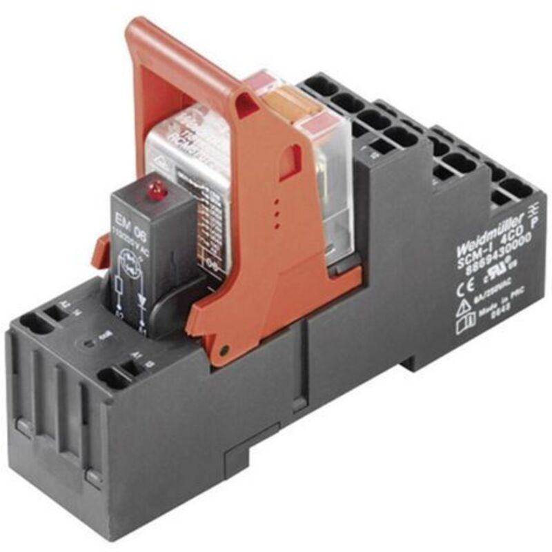 Weidmuller - Module relais Weidmüller rcmkitp-i 24VDC 4CO ld 8921120000-1 24 v/dc 6 a 4 inverseurs (rt) 1 pc(s)