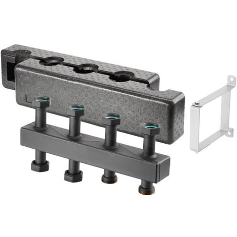BLOC REPART. COMPACT ACIER, DN25, 5 CIRCUITS
