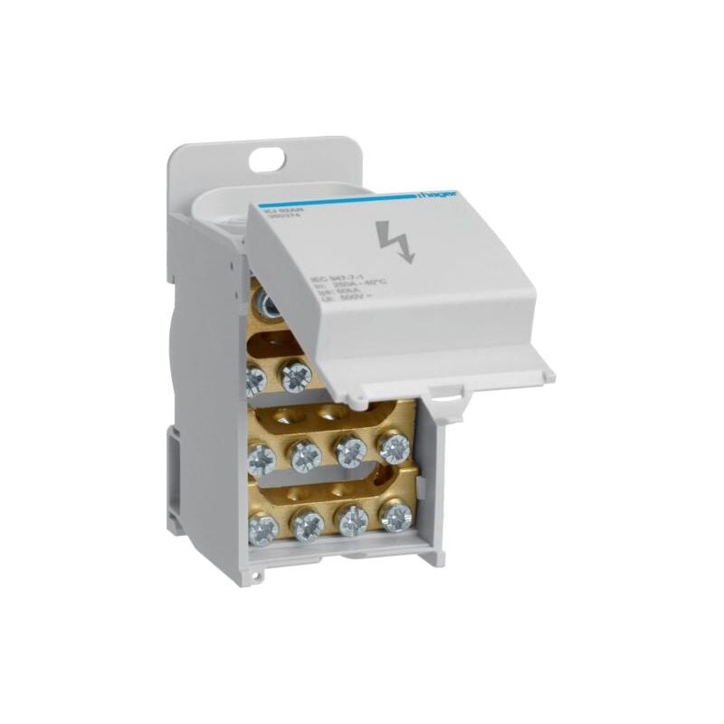 Hager - Bloc de répartition unipolaire 160-250A KJ02AN