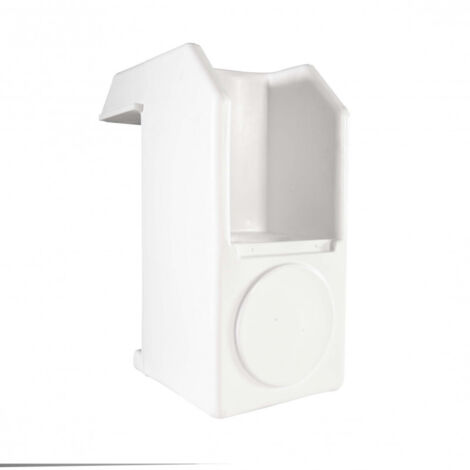 Bloc skimmer PVC blanc 61x51cm – Installation facile sur margelle – Panier inclus – Pour piscine hors sol ou enterrée – Water Clip