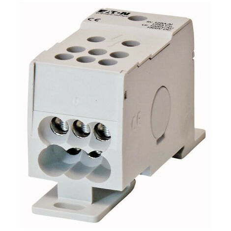 Bloc terminal BPZ KB 160A aluminium 000102704 EATON BPZ KB 6/160 ALU