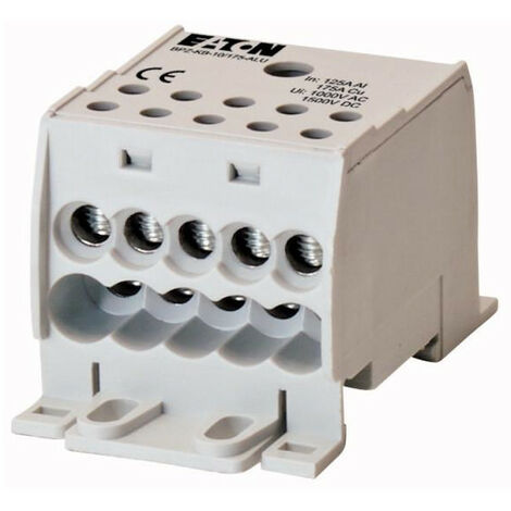 Bloc terminal BPZ-KB 250A aluminium EATON BPZ-KB-10/175-ALU