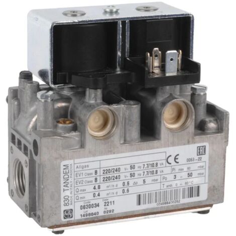Bloc vanne gaz TANDEM 0830034