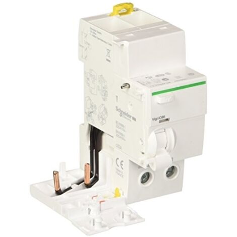 Bloc Vigi modulaire bipolaire Schneider Acti9 Vigi iC60 63A / 300mA type AC