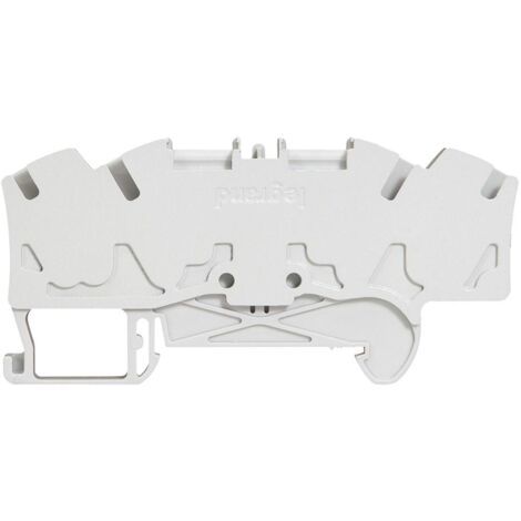 bloc viking 3 - 1 jonction - 2 entrées / 2 sorties - 4 mm2 - gris - a ressort - p6