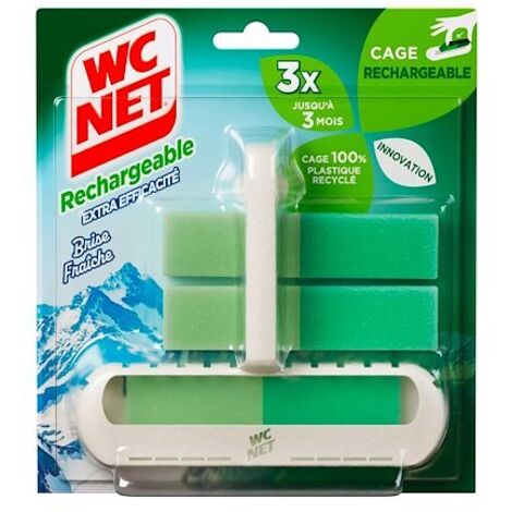 Bloc WC Net rechargeable longue durée brise fraîche